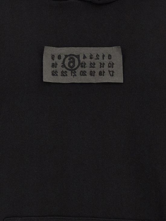 26SS MM6 메종마르지엘라 후드 티셔츠 MM334610BM BLACK - MM6 MAISON MARGIELA