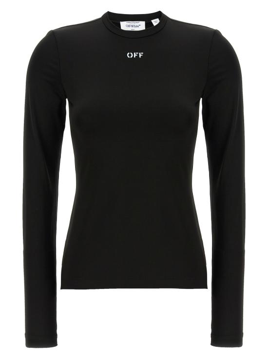 26SS 오프화이트 폴로 티셔츠 OF327888BM BLACK