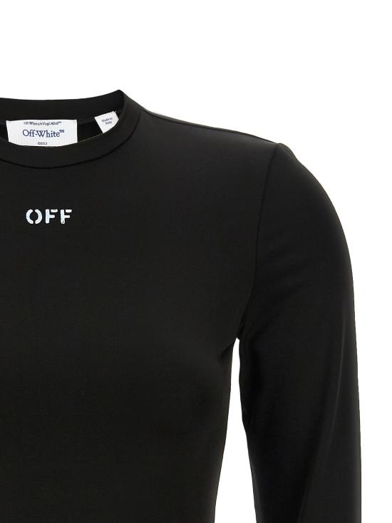 26SS 오프화이트 폴로 티셔츠 OF327888BM BLACK - OFF WHITE