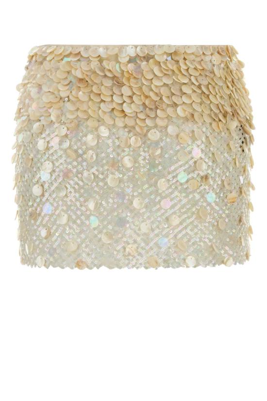 26SS 알라누이 스커트 LWCU004R26MAT001OF88 NATURAL BEIGE - ALANUI