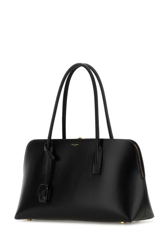 25FW 생로랑 삭 드 주르 라지 볼링백 8198272ZA0W 1000 BLACK - SAINT LAURENT