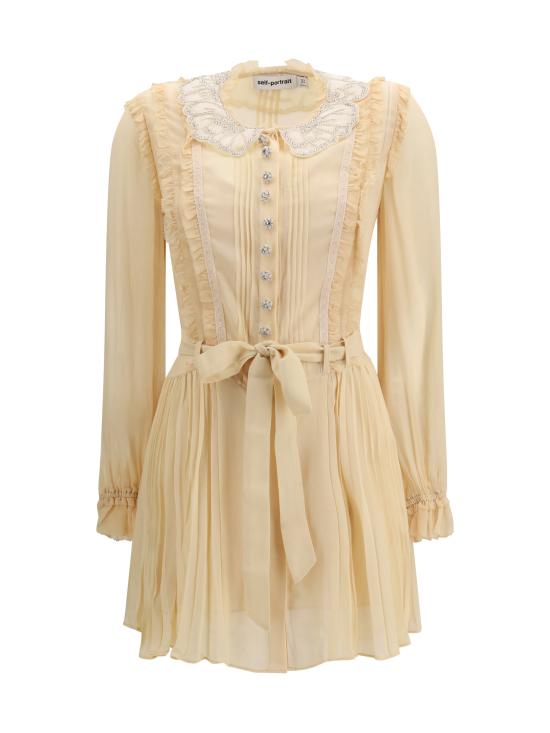 26SS 셀프 포트레이트 원피스 RS26034ST TAN BEIGE