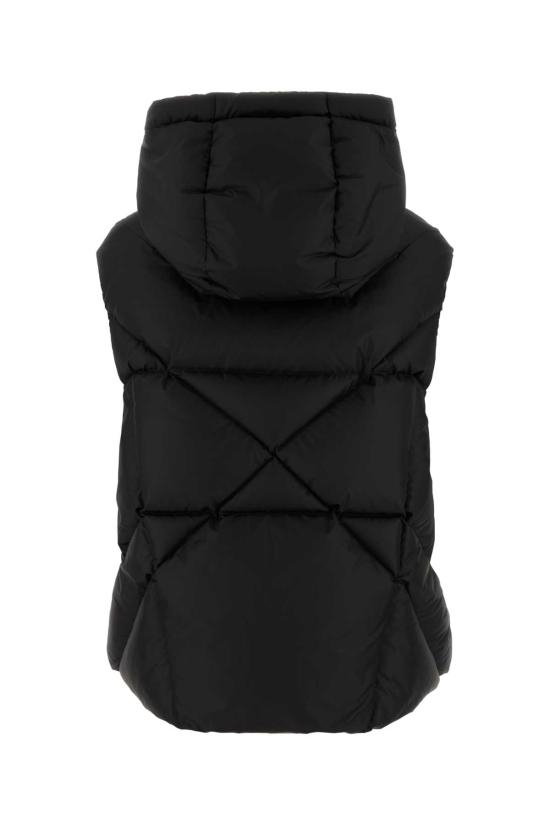 25FW 크리스조이 아이코닉 밀라노 다운 베스트 KWF25R2803NY0030 BLK001 BLACK - KHRISJOY