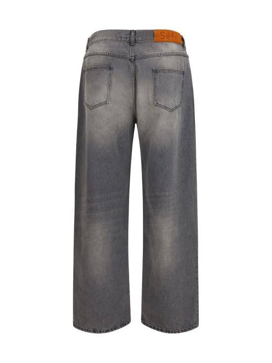 26SS 세퍼 데님 팬츠 MSS26MASSDUS DUSTBLACKW GRAY - SEFR