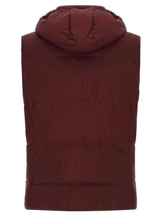 26FW 브루넬로 쿠치넬리 베스트 BR337514BM BURGUNDY - BRUNELLO CUCINELLI