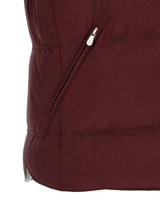 26FW 브루넬로 쿠치넬리 베스트 BR337514BM BURGUNDY - BRUNELLO CUCINELLI