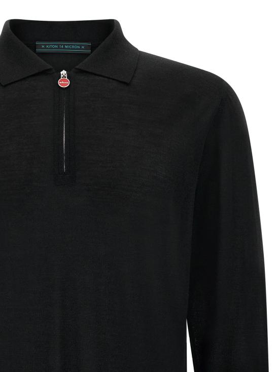 26FW 키톤 탑 KI339025BM BLACK - KITON