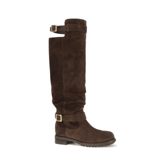 26FW 지미추 부츠 JIJ000185196CHOCOLATEBB BROWN - JIMMY CHOO