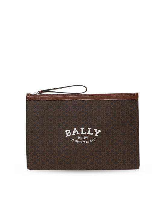 25FW 발리 클러치/파우치 6300393 BROWN - BALLY