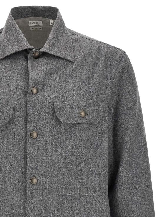 26FW 브루넬로 쿠치넬리 자켓 BR337705BM GRAY - BRUNELLO CUCINELLI