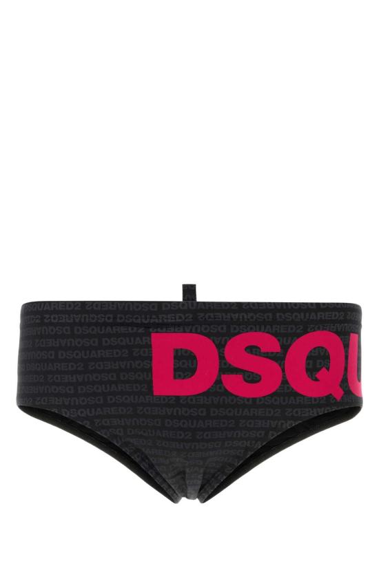 26SS 디스퀘어드2 비치웨어 D7B356550 027 BLACK