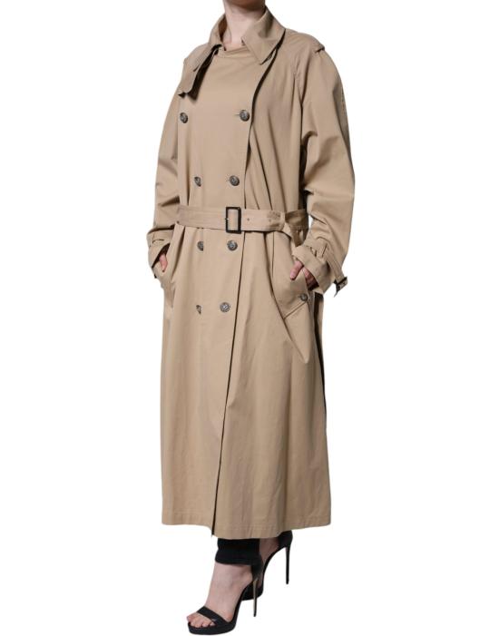  돌체앤가바나 트렌치 코트 JKT3802 KHAKI - DOLCE & GABBANA