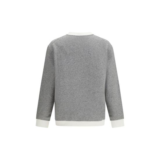  브루넬로 쿠치넬리 긴팔 티셔츠 BRMR8313380GCDH41BB GRAY - BRUNELLO CUCINELLI