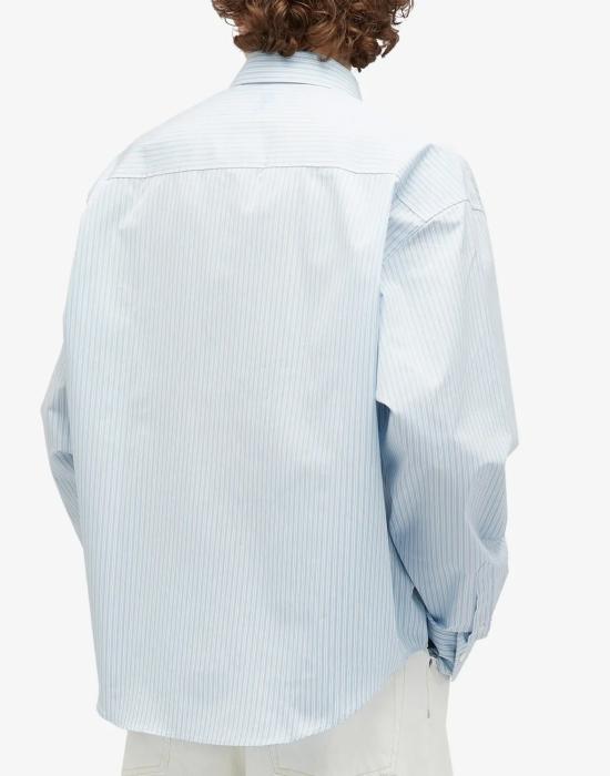 26SS 아미 셔츠 USH116CO00664841 BLUE - AMI