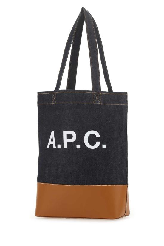 26FW 아페쎄 악셀 토트백 CODDPM61444 CAF NAVY - A.P.C.