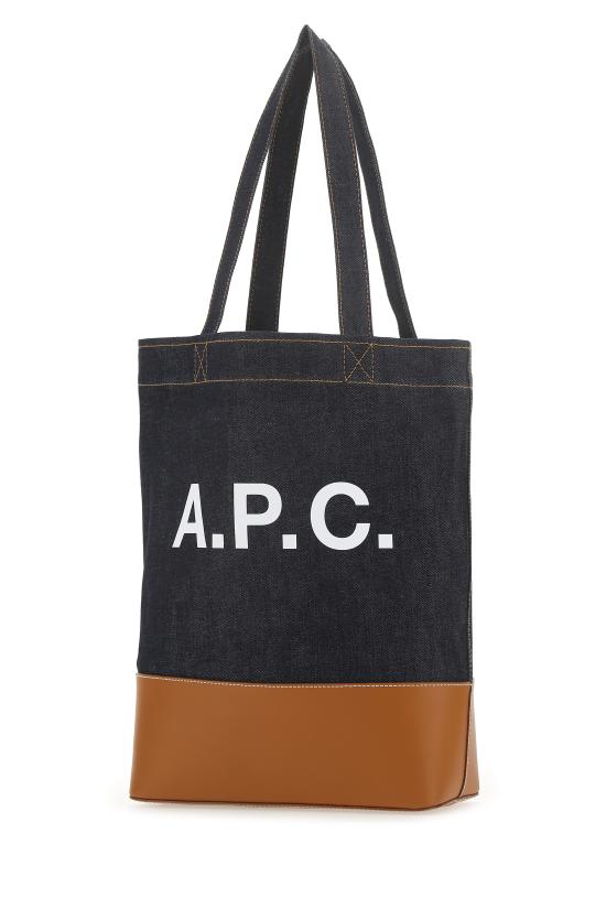 26FW 아페쎄 악셀 토트백 CODDPM61444 CAF NAVY - A.P.C.