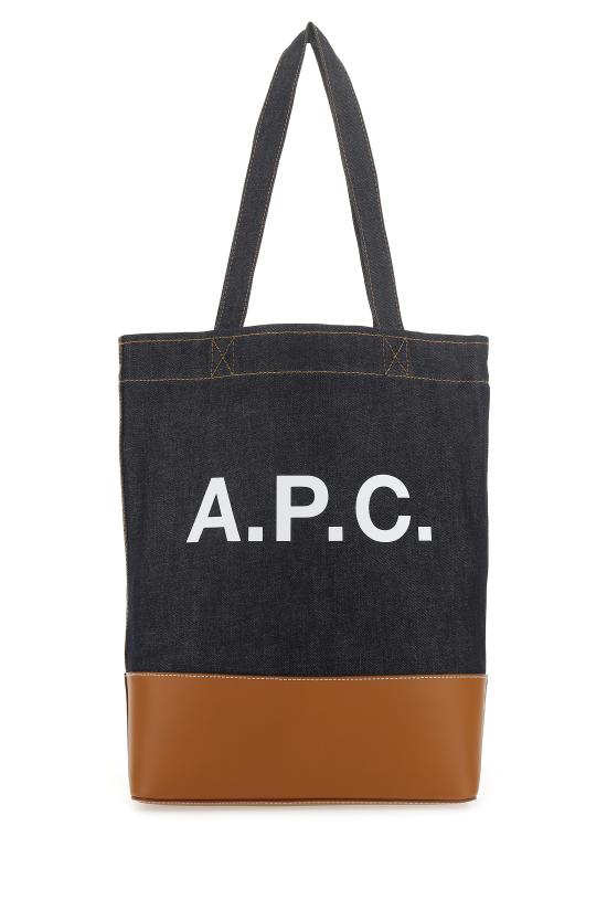 26FW 아페쎄 악셀 토트백 CODDPM61444 CAF NAVY - A.P.C.