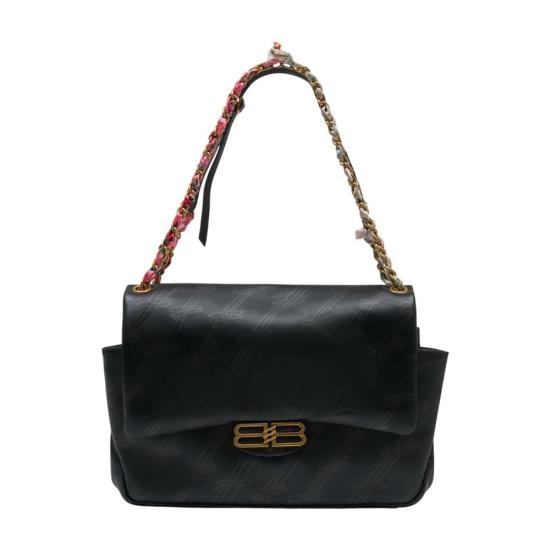 25FW 발렌시아가 숄더백 CIA024320 BLACK