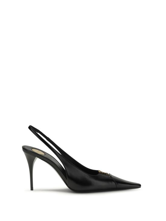 26FW 생로랑 베이비론 브레테유 슬링백 펌프스 806685AAEHI 1000 BLACK