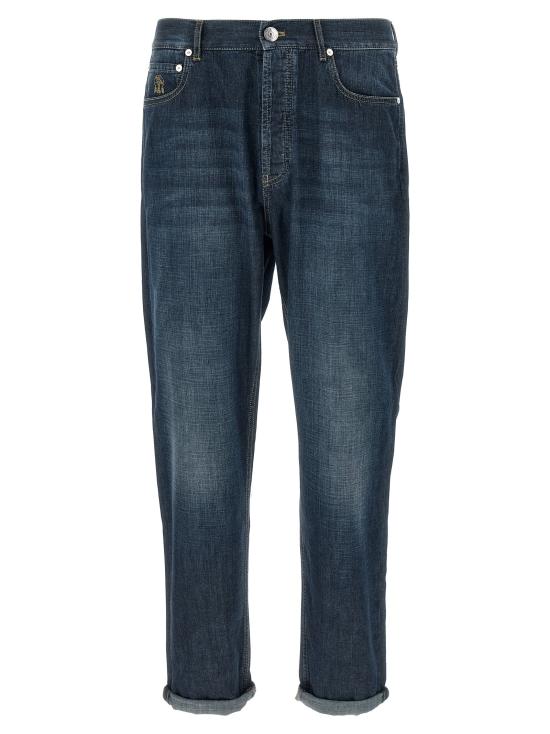 26SS 브루넬로 쿠치넬리 데님 팬츠 BR336261BM BLUE