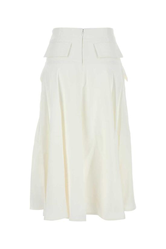  보테가베네타 스커트 820015V5EN0 9071 WHITE - BOTTEGA VENETA
