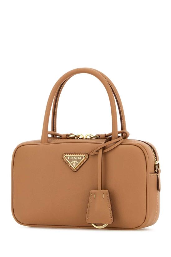 26SS 프라다 레더 탑 핸들백 1BB1522CYS F0018 TAN - PRADA