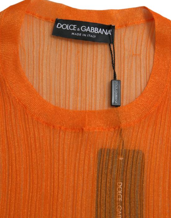  돌체앤가바나 민소매 티셔츠 TSH84801 ORANGE - DOLCE & GABBANA