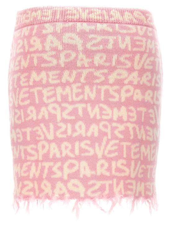  베트멍 스커트 VE282964BM PINK - VETEMENTS