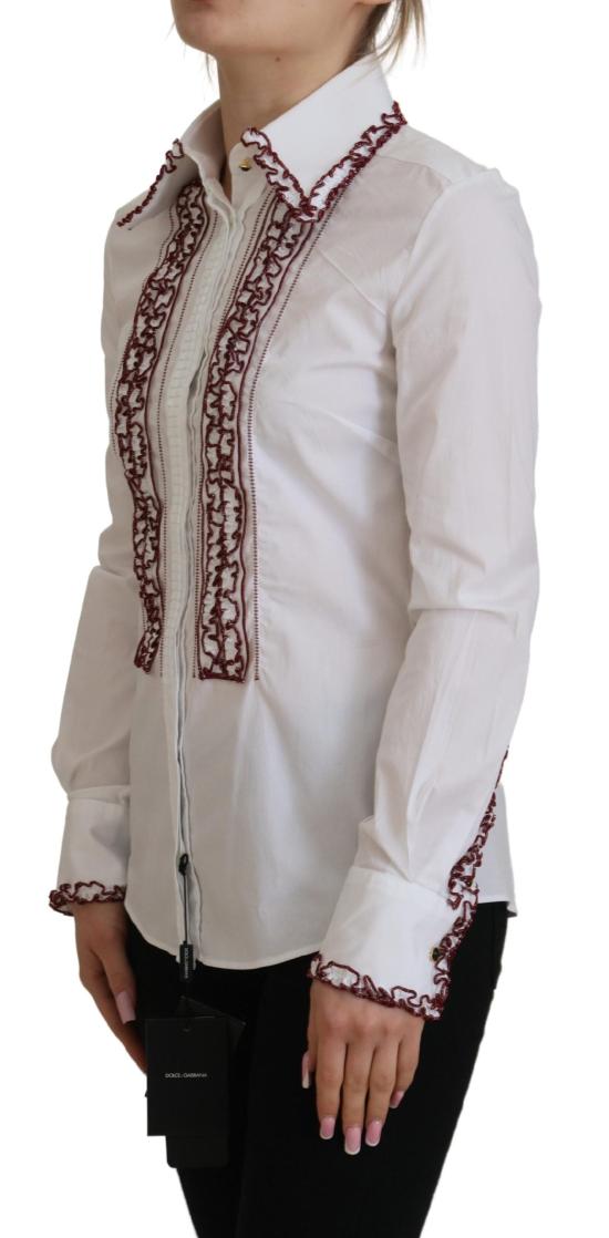  돌체앤가바나 블라우스 TSH82991 WHITE - DOLCE & GABBANA