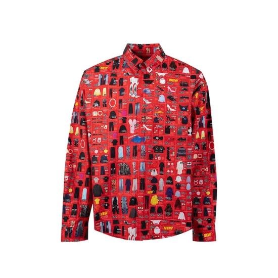  발렌시아가 셔츠 BA 9137605017812 RED