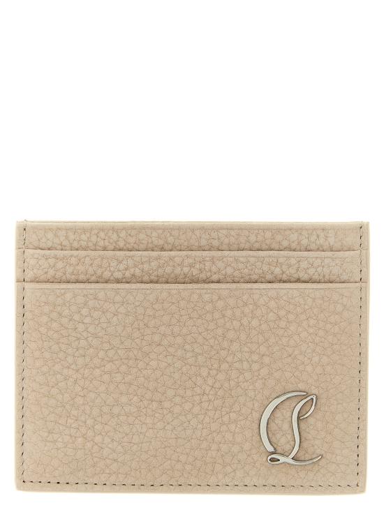 26SS 크리스챤 루부탱 명함지갑 CH331575BM BEIGE