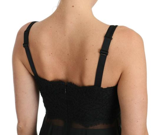  돌체앤가바나 바디수트 티셔츠 BIK099 BLACK - DOLCE & GABBANA