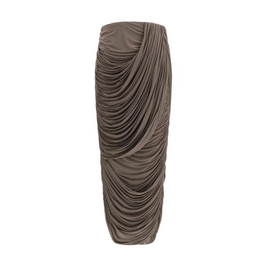 26SS 마그다뷰트림 스커트 MA302426BROWNBB