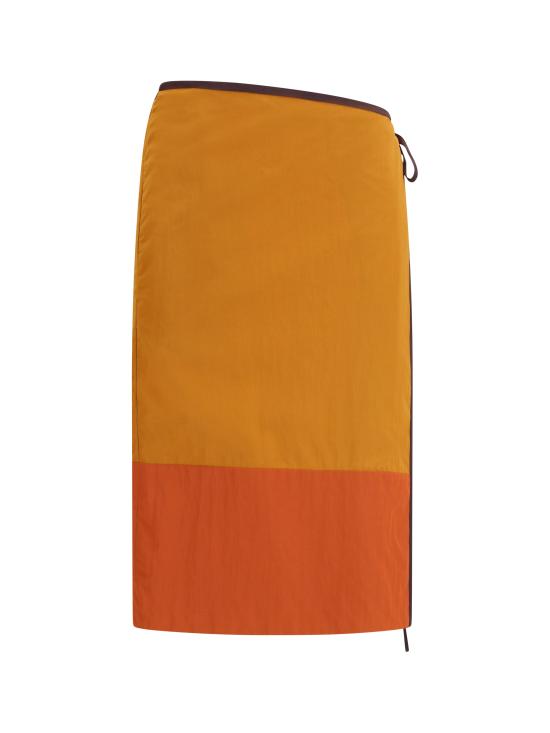 26SS 생로랑 스커트 856970Y6J18 2607 ORANGE