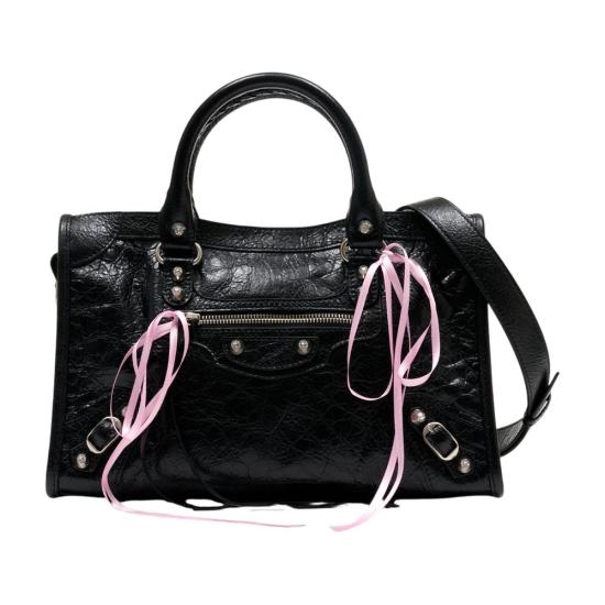 26FW 발렌시아가 토트백 CIA025028 BLACK