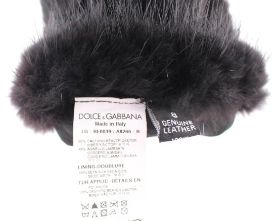  돌체앤가바나 장갑 lb002 BLACK - DOLCE & GABBANA
