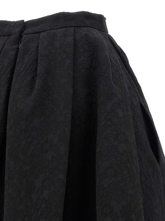 25FW 캐롤리나 헤레라 스커트 CA319220BM BLACK - CAROLINA HERRERA