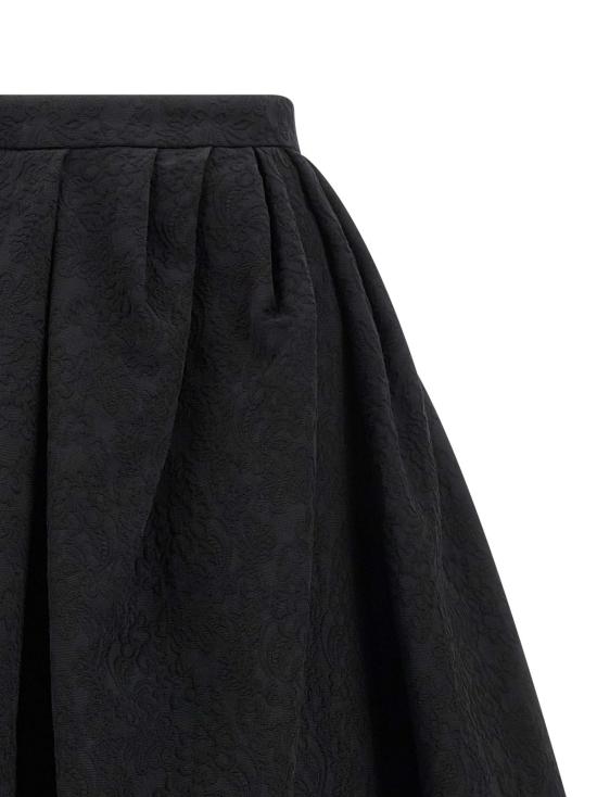 25FW 캐롤리나 헤레라 스커트 CA319220BM BLACK - CAROLINA HERRERA