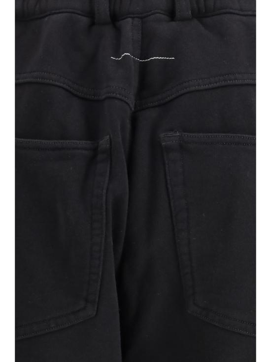 26SS MM6 메종마르지엘라 코튼 트라우저 S52KA0548M25014 900 BLACK - MM6 MAISON MARGIELA