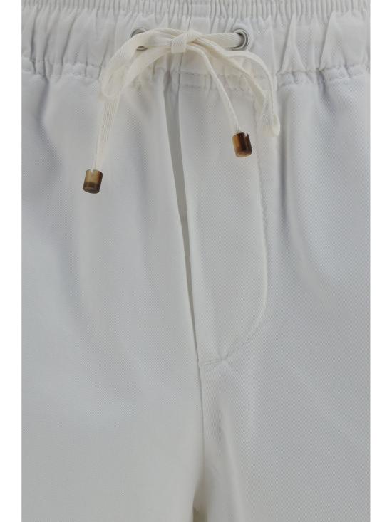26SS 브루넬로 쿠치넬리 숏팬츠 M252DU0025 C2200 NEVE - BRUNELLO CUCINELLI