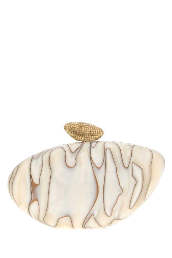 26SS 베네데따부르치케스 클러치/파우치 0002042 WHITEDUNE BEIGE