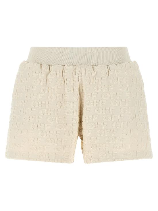 26FW 오프화이트 숏팬츠 OF337358BM BEIGE