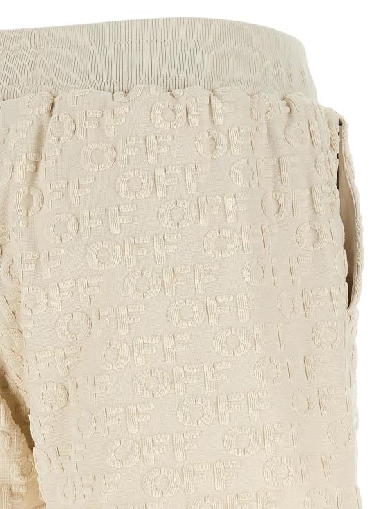 26FW 오프화이트 숏팬츠 OF337358BM BEIGE - OFF WHITE