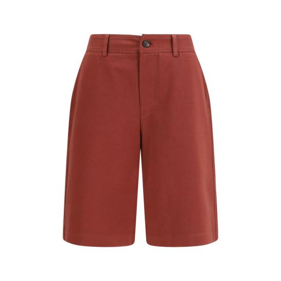 26SS 브루넬로 쿠치넬리 숏팬츠 BRMH827HZ599C9093BB RED