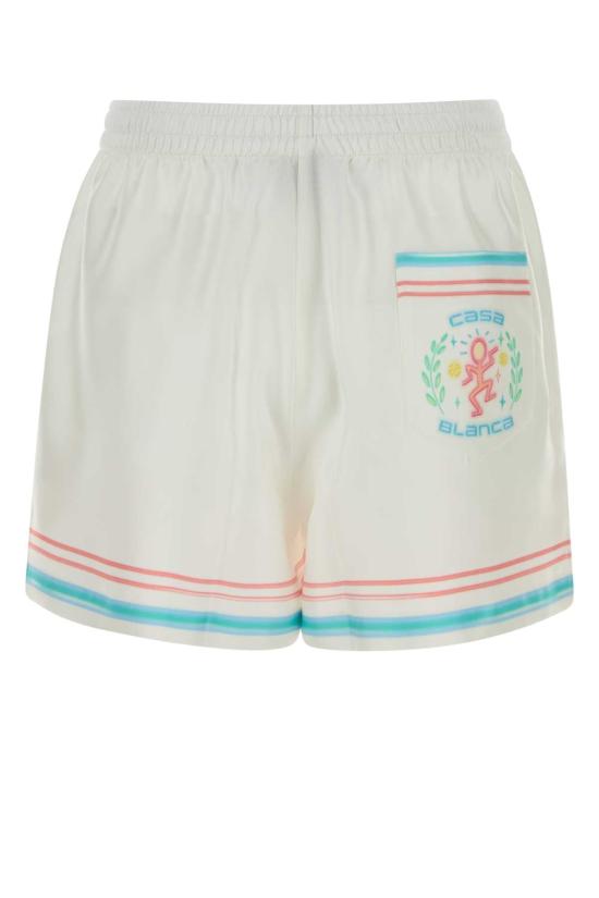 26SS 카사블랑카 숏팬츠 WSP26TR40403 DANCEJOY WHITE - CASABLANCA