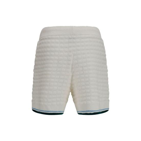 26FW 카사블랑카 숏팬츠 CAMPF26KW144101WHITEBB - CASABLANCA