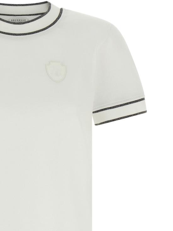 26FW 브루넬로 쿠치넬리 폴로 티셔츠 BR339560BM WHITE - BRUNELLO CUCINELLI