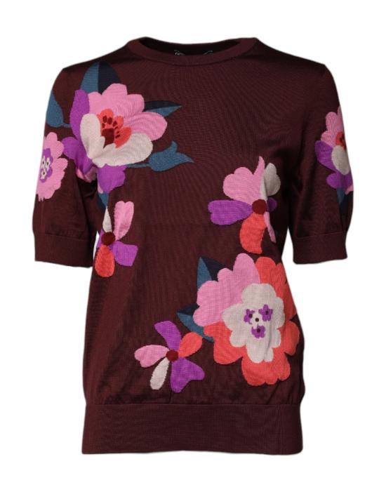  돌체앤가바나 블라우스 TSH87133 MAROON - DOLCE & GABBANA