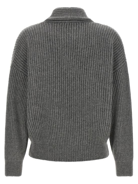 26FW 브루넬로 쿠치넬리 가디건 BR339551BM GRAY - BRUNELLO CUCINELLI