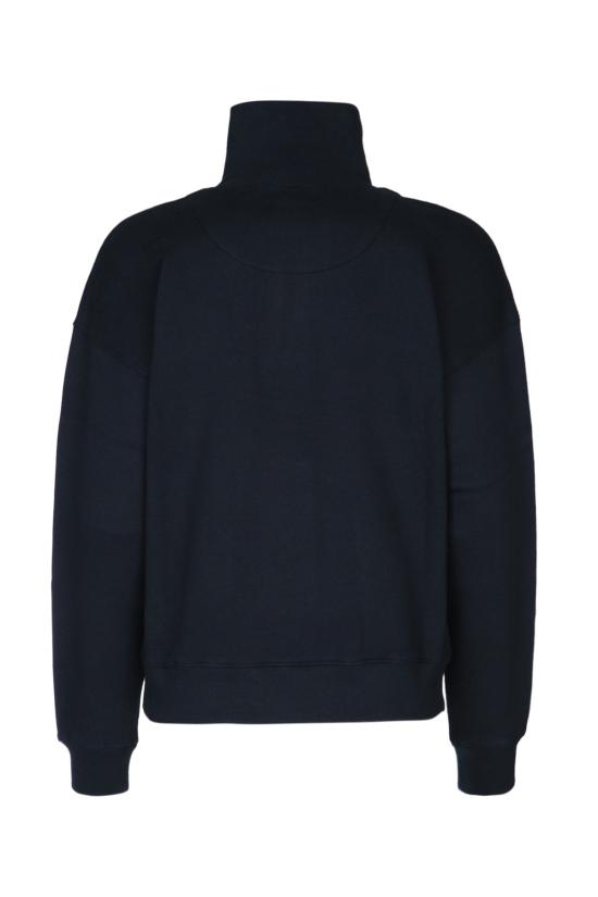 25FW 메종키츠네 플래시 폭스 스웨트셔츠 MW00306KM0307 P492 NAVY - MAISON KITSUNE